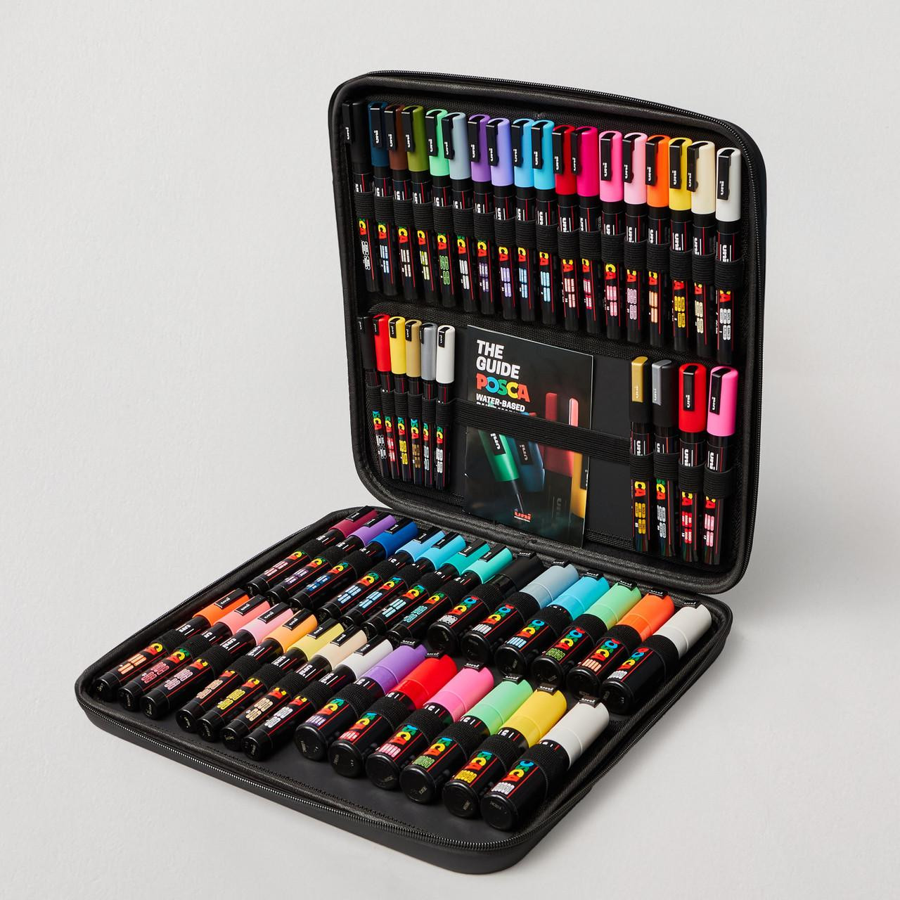 Posca Case Assorted Colours Set of 54 Cass Art