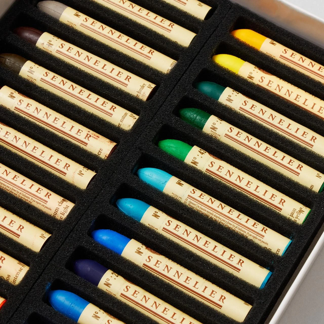 Boite De Pastels À L'Huile 24 Couleurs Sennelier - Meilleur prix
