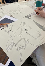 MOBILE PRINT STUDIO WORKSHOPS: ANYONE CAN DRAW