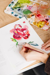  In Bloom — A Watercolour Afternoon with Sarah Simon - The Mint Gardener