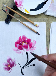 A Moment of Calm – Traditional Chinese Brush Painting