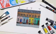 How to: Watercolour illustrated houses with artist Phil Maltz