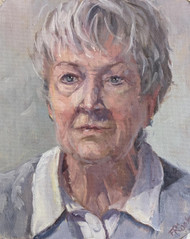 EXHIBITION: PORTRAITS BY FRANCES COOLEY - HER JANUARY CHALLENGE