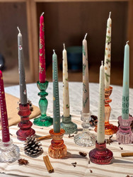 FESTIVE ADVENT CANDLE PAINTING