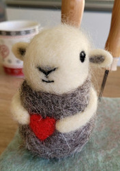 HERDWICK SHEEP NEEDLE FELTING WORKSHOP WITH FELT FABULOUS