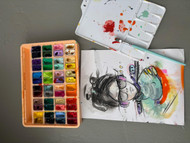 Himi Jelly Gouache And Beyond: A Himi Painting Experience
