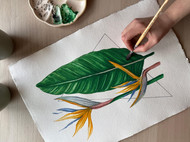 Botanical Watercolour for Beginners - Tropical Flower