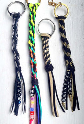 Kumihimo Key Chain Making