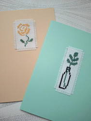 MOTHER'S DAY CROSS STITCH CARDS