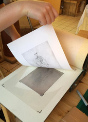 MOBILE PRINT STUDIO WORKSHOPS: DRYPOINT ETCHING