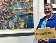 Sarah Wimperis wins the Cass Art Watercolour prize at the RI Annual Exhibition