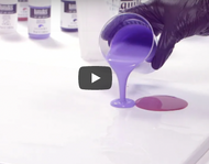 Watch Dutch Pouring with Liquitex Acrylics! 