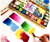 Artist Interview: Watercolourist and calligrapher Jola Sopek