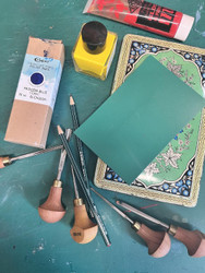 Solstice Lino Cutting
