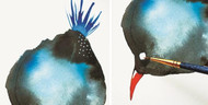 How To: Create an Abstract Watercolour Bird with Illustrator Veronica Ballart Lilja