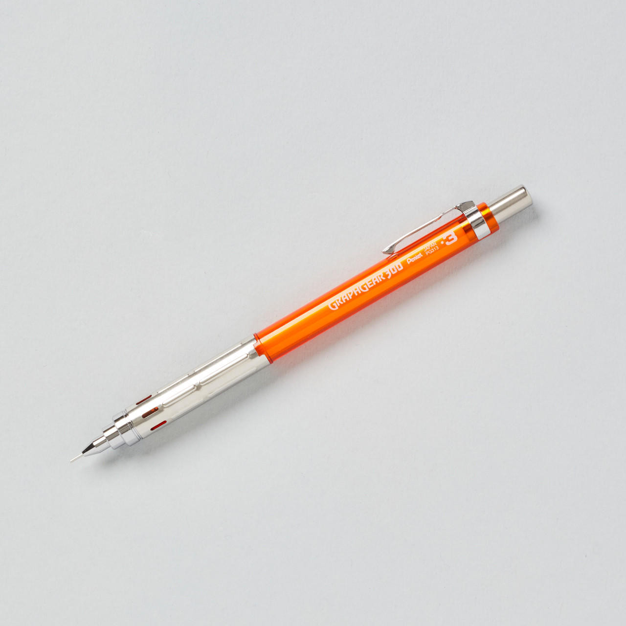 Pentel GraphGear 300 - Matite Meccaniche Professionali, Confezione Da 12, Impugnatura Metallica, Clip Robusta, Garanzia A Vita - 2