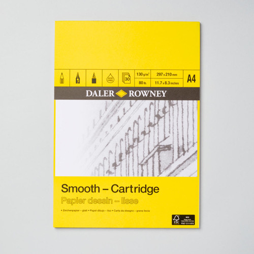  Daler Rowney A Series Cartridge Pad 130gsm 30 Sheets 