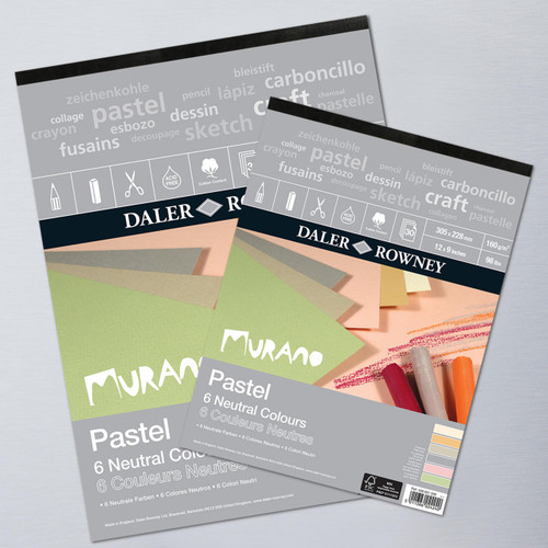  Daler Rowney Murano Fine Art Paper Pad 160gsm 30 sheets Neutral Colours 