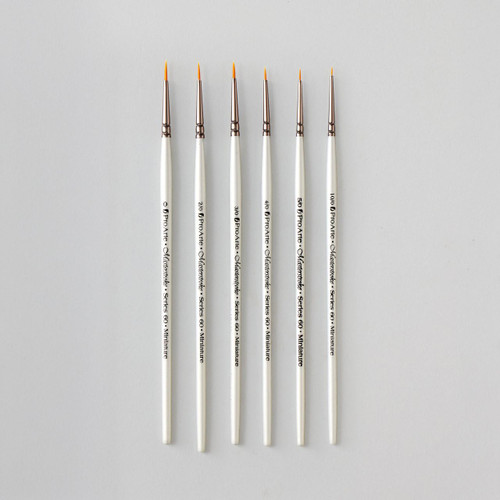  Pro Arte Masterstroke Prolon Series 60 Miniature Round Synthetic Brush 