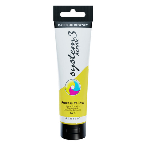  Daler Rowney System 3 Original 150ml Process Yellow 