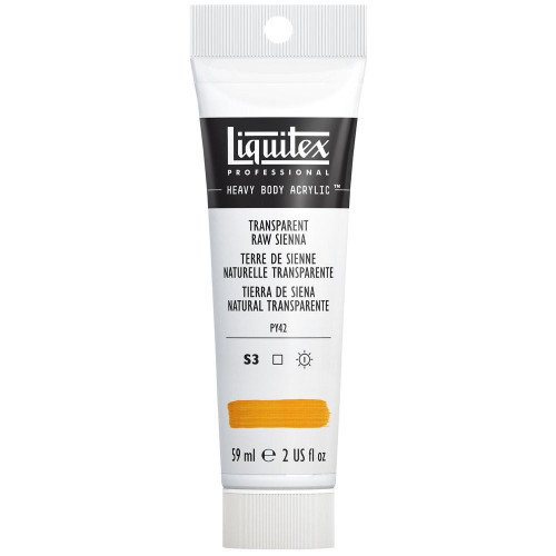  Liquitex Heavy Body Acrylic 59ml 332 Transparent Raw Sienna 