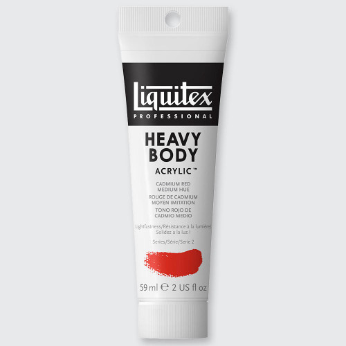  Liquitex Heavy Body Acrylic 59ml 154 Cadmium Red Medium 