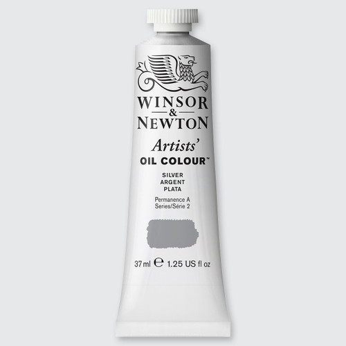 Winsor & Newton Artists' Oil Colour 37ml Silver 