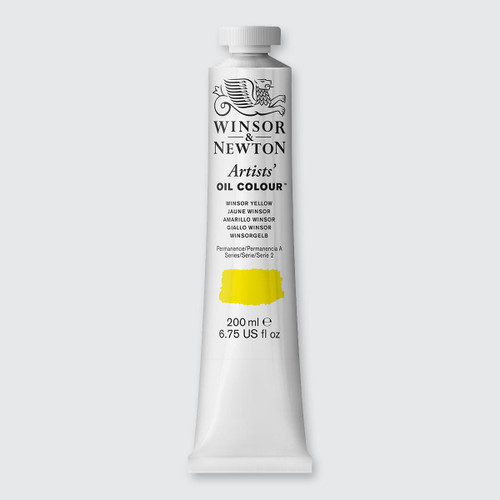  Winsor & Newton Artists' Oil Colour 200ml Winsor Yellow 