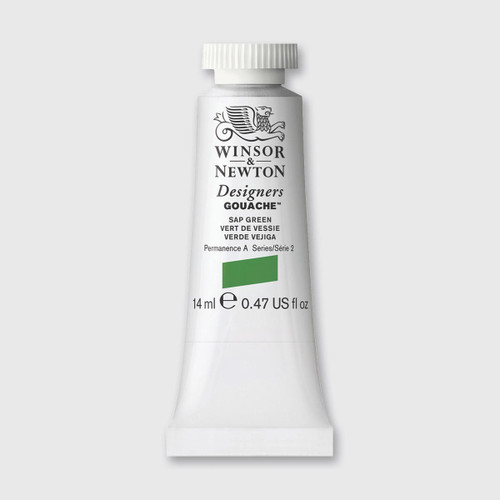  Winsor & Newton Designers Gouache 14ml Sap Green 