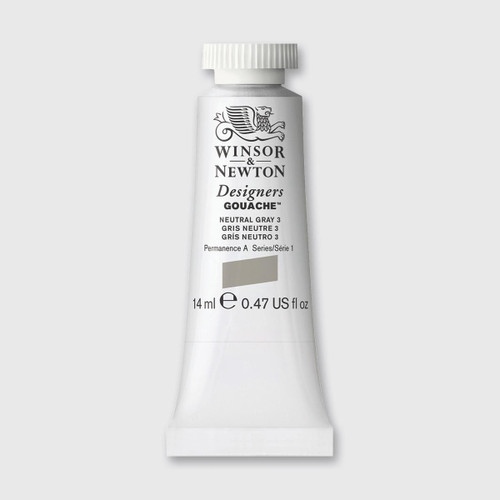  Winsor & Newton Designers Gouache 14ml Neutral Grey 