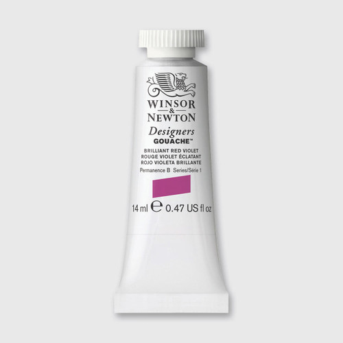 Winsor & Newton Designers Gouache 14ml Brilliant Red/Violet 