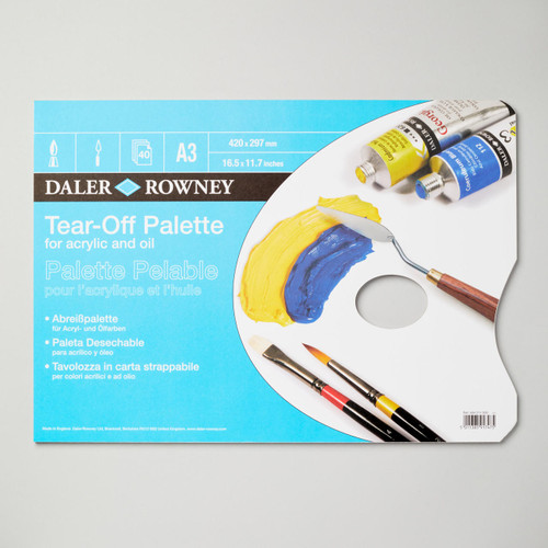  Daler Rowney Acrylic Tear-Off Palette A3 