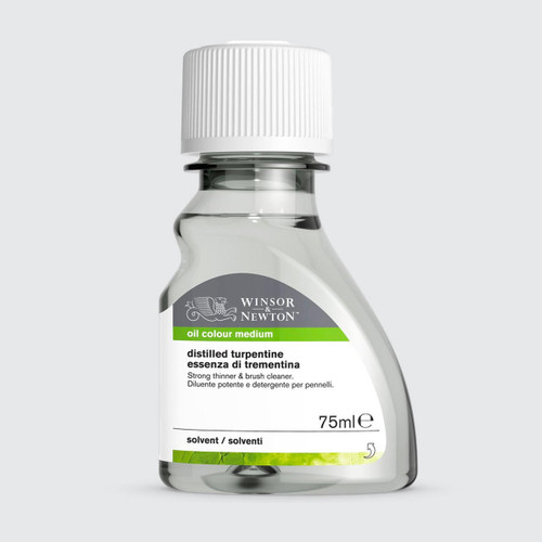  Winsor & Newton Distilled Turpentine 75ml 