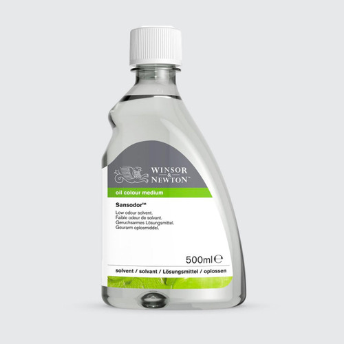  Winsor & Newton Sansodor Low Odour Solvent 500ml 