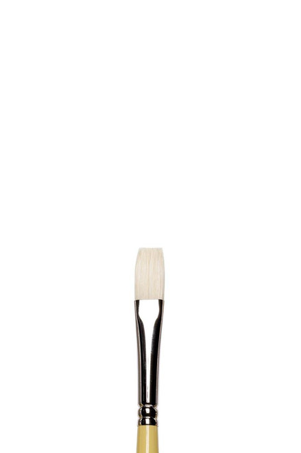 Winsor & Newton Hog Long Handle Flat Brush 6 