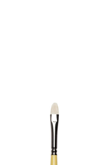  Winsor & Newton Hog Long Handle Short Filbert Brush 4 