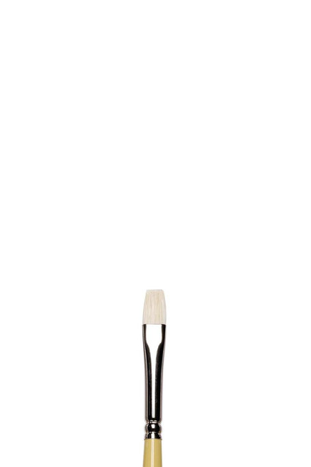 Winsor & Newton Hog Long Handle Short Flat/Bright Brush 4 