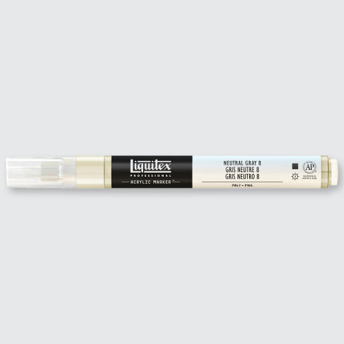  Liquitex Professional Paint Marker 2-4mm Neutral Grey 8 