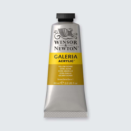  Winsor & Newton Galeria Acrylic Tube 60ml Yellow Ochre 