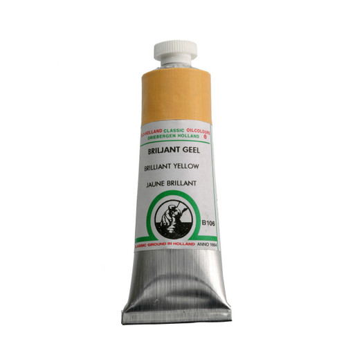  Old Holland Classic Oil Colour 40ml Brilliant Yellow B106 