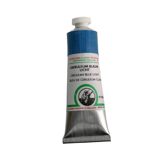  Old Holland Classic Oil Colour 40ml Cerulean Blue Light  F238 