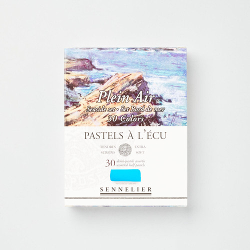  Sennelier Soft Half Pastels Set of 30 - Seaside Colours 