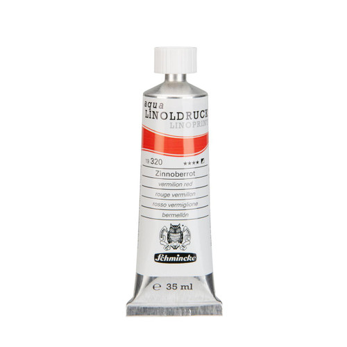  Schmincke Aqua Linoldruck 35ml Vermilion Red 
