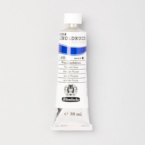  Schmincke Aqua Linoldruck 35ml Prussian Blue 