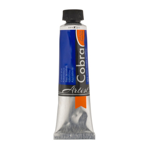  Cobra Artist Watermixable Oil Colour 40ml Cobalt Blue 511 