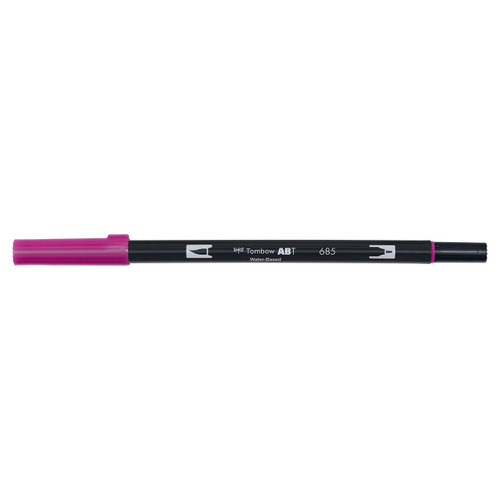  Tombow Dual Brush Pen One Size Deep Magenta - 685 