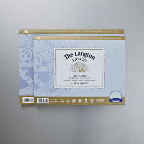 The Langton Daler Rowney Prestige Watercolour Block 300gsm Rough 