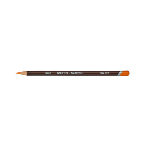  Derwent Coloursoft Pencil One Size Orange 