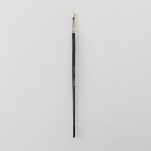 Winsor & Newton Winton Long Handle Short Flat/Bright Brush Size 3