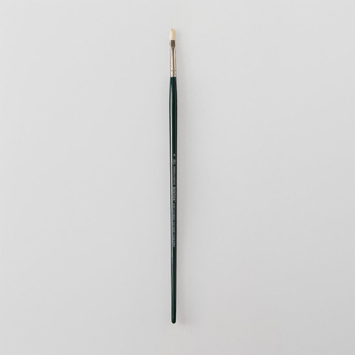  Winsor & Newton Winton Long Handle Short Flat/Bright Brush Size 3 